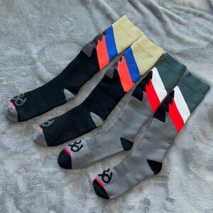 696 snow sport ski snowboard OTC socks bundle L/XL